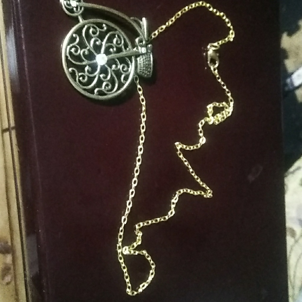 Unicycle Necklace